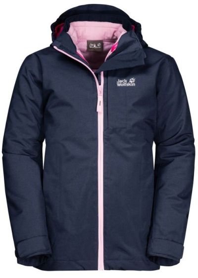 Jack Wolfskin - Детская теплая куртка Northeastern 3IN1 Jacket Kids