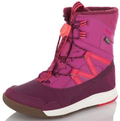 Merrell - Утепленные ботинки для девочек M-Snow Crush wtrpf