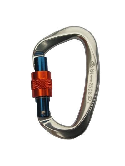Вертикаль - Надежный карабин малый с ручной блокировкой с муфтой (Keylock)