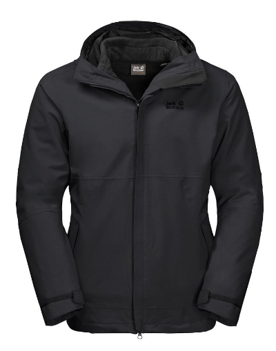 Jack Wolfskin - Стильная куртка для мужчин Bornholm 3in1 jacket M