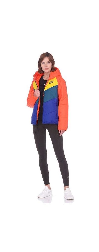 Nike - Стильная куртка для женщин W NSW WR SYN FILL JKT HD