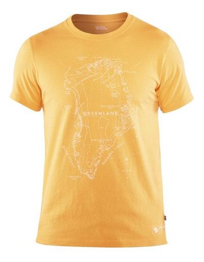 Fjallraven - Мужская футболка Greenland Printed T-Shirt
