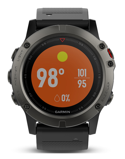 Garmin - Мультиспортивные часы Fenix 5X Sapphire с GPS