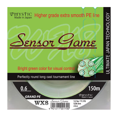 Шнур для рыбалки Mystic Sensor Game 150