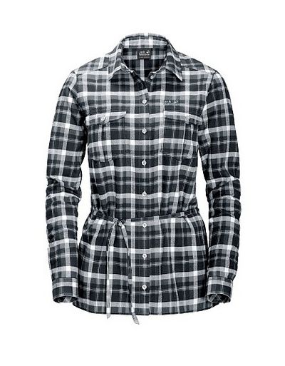 Jack Wolfskin — Рубашка демисезонная женская CAMPBELL RIVER SHIRT