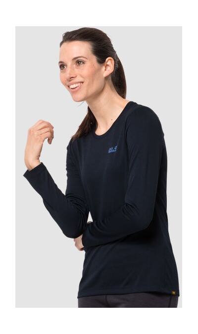 Jack Wolfskin - Лонгслив для девушек Sky range longsleeve W