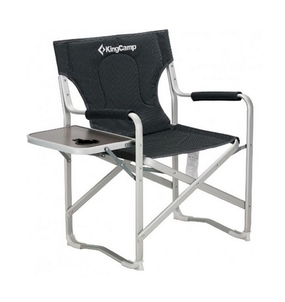King Camp - Удобное кресло со столиком 3821 Delux Director Chair