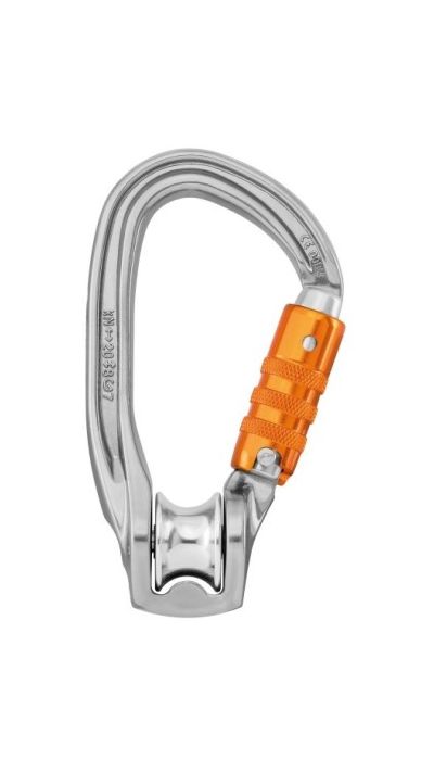 Petzl - Карабин с роликом для альпинизма Rollclip Z Triact-Lock