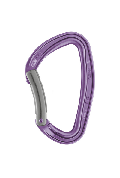 Petzl - Карабин алюминиевый с гнутой защелкой Djinn
