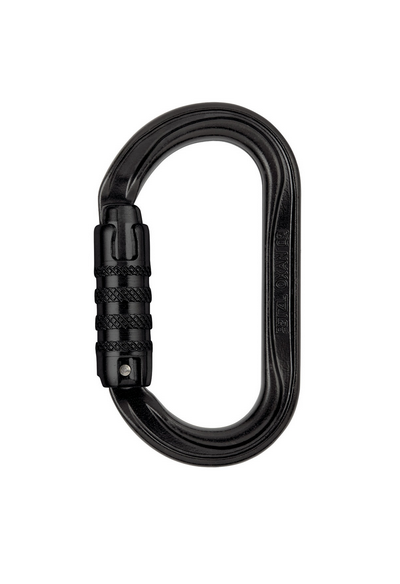 Petzl - Чёрный стальной карабин Oxan Triact-Lock