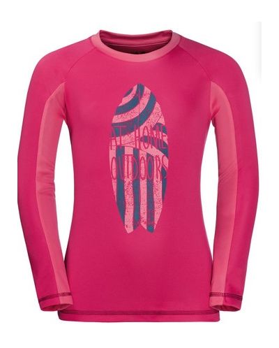 Jack Wolfskin — Детский пуловер Shoreline Longsleeve Kids