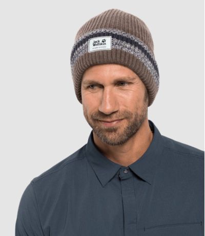 Jack Wolfskin - Вязаная шапка с теплой подкладкой Knit Cap