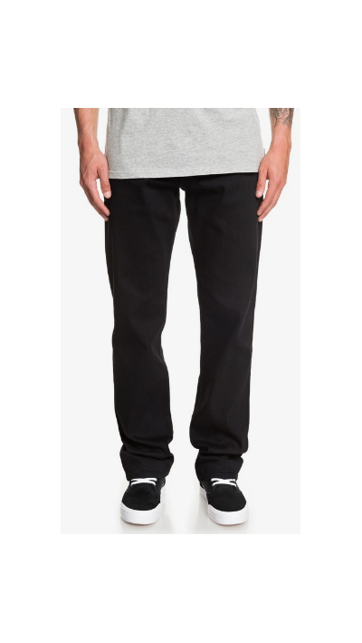 Quiksilver - Универсальные прямые джинсы Sequel Black Black