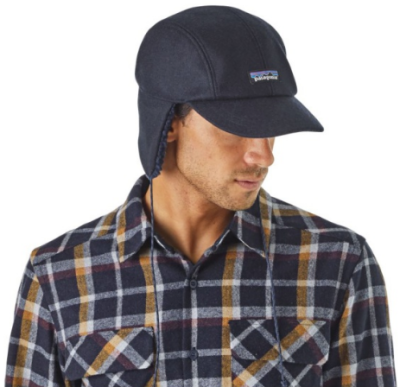 Patagonia - Утепленная кепка Recycled Wool Ear Flap Cap