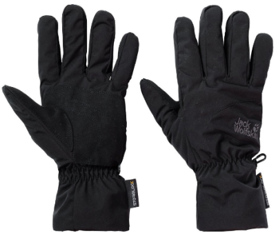 Jack Wolfskin - Мужские флисовые перчатки Stormlock highloft glove