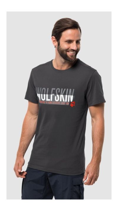 Jack Wolfskin — Летняя футболка Slogan T Men