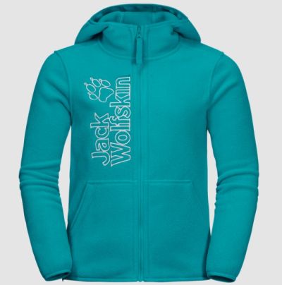 Jack Wolfskin - Теплая флисовая куртка Stony Peak Jacket Kids