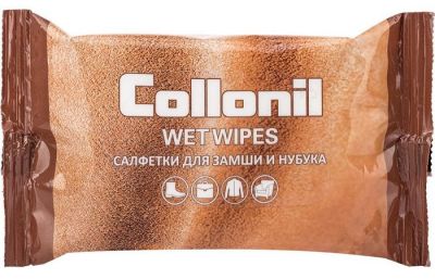 Салфетки влажные Collonil №15 для замши, нубука и велюра