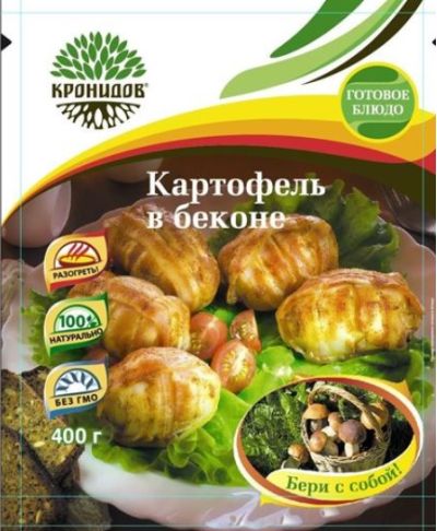 Кронидов - Консервы обеденные Картофель в беконе