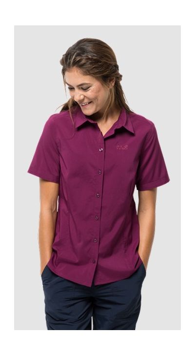 Jack Wolfskin — Классическая рубашка Sonora Shirt W