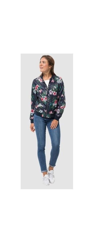Легкая ветровка для женщин Jack Wolfskin Tropical Blouson W