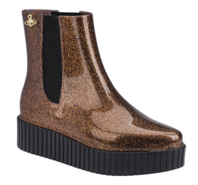 Стильные резиновые ботинки Melissa Vivienne Westwood Anglomania Melissa Chelsea Boot AD