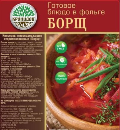 Кронидов - Вкусный Борщ