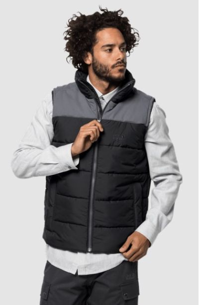 Ветронепроницаемый жилет для мужчин Jack Wolfskin Lakota Vest M