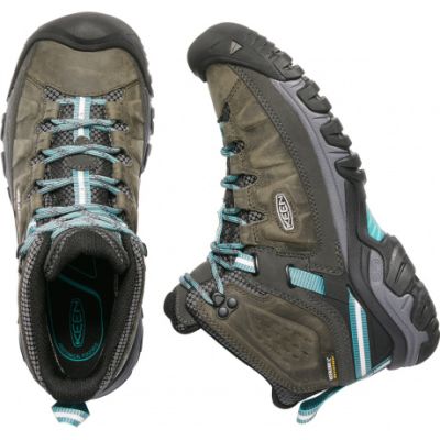 Мощные треккинговые ботинки для девушек Keen Targhee III Mid WP W