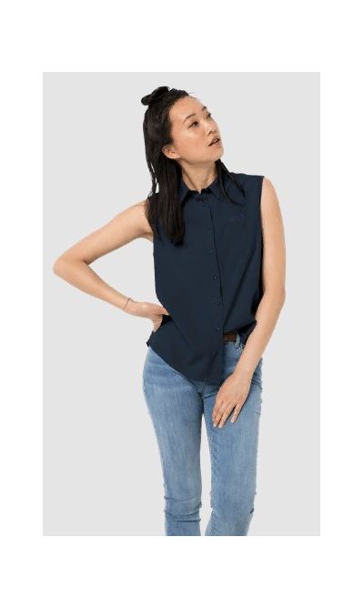 Jack Wolfskin - Женская рубашка Sonora Sleeveless Shirt W