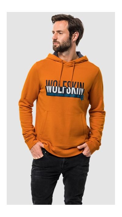 Худи для мужчин Jack Wolfskin Slogan Hoody M