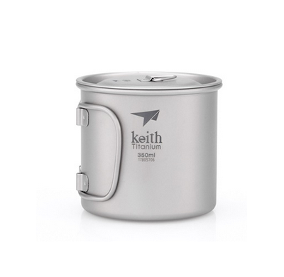 Кружка походная Keith Ti3240 Ultralight Mug Titan 0.35