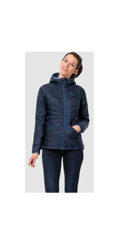 Jack Wolfskin - Пуховик стильный женский Argon hoody w