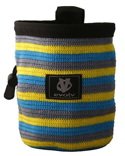 Evolv - Яркий мешочек для магнезии Knit Chalk Bag