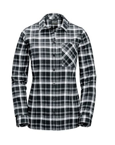 Jack Wolfskin — Рубашка стильная женская BANFF PARK SHIRT