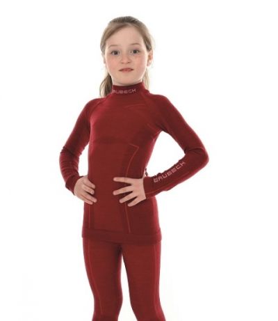 Brubeck - Термокофта для девочки Active Wool 41%