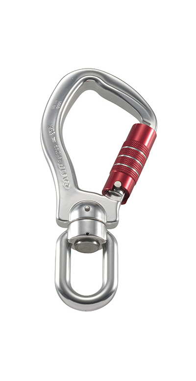 Camp - Прочный вертлюг Swivel alu hook 3lock