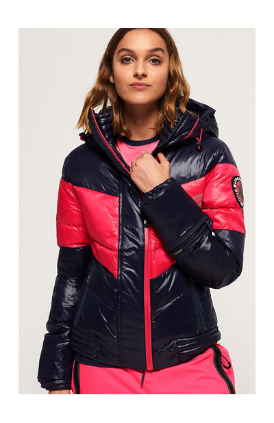 Superdry - Спортивная женская куртка Snow Terrain Down Puffer Jacket