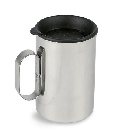 Высокая термокружка из нержавеющей стали Tatonka Thermo Delux 400