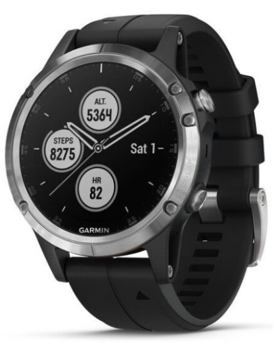 Garmin - Мультиспортивные часы Fenix 5 PLUS Glass RUSSIA