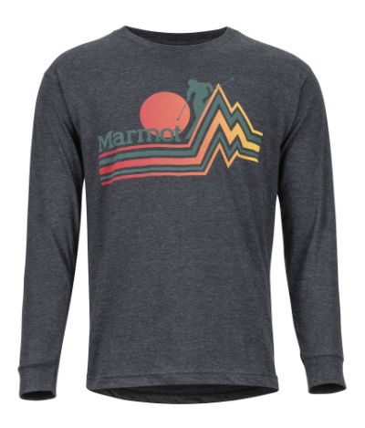 Мужской стильный пуловер Marmot Piste Tee LS