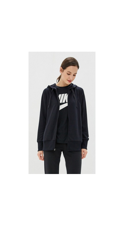 Nike - Толстовка женская W NK Dry Flc Get Fit Hoodie FZ