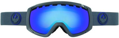 Dragon Alliance - Горнолыжная маска ROGUE (оправа Carbon, линзы Dark Smoke Blue + Yellow Blue Ionize