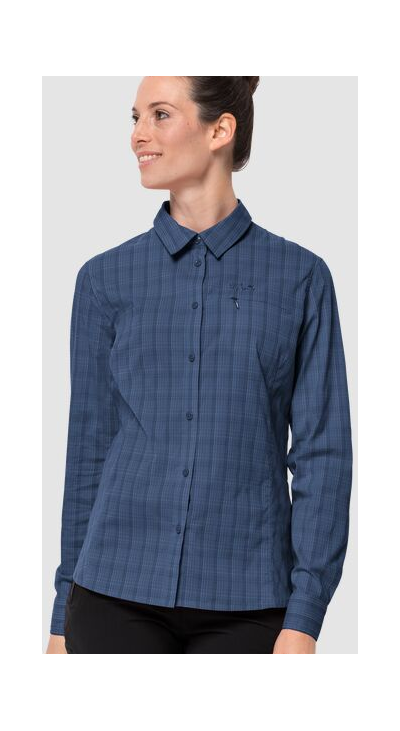 Jack Wolfskin — Женская рубашка Centaura Flex Shirt W