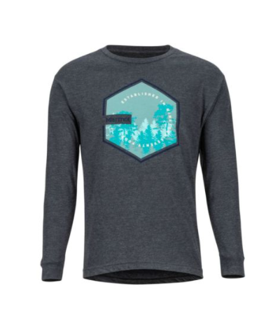 Мужская футболка с длинным рукавом Marmot Deep Forest Tee LS
