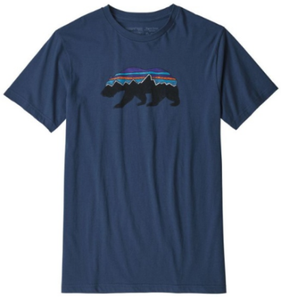 Patagonia - Легкая футболка Fitz Roy Bear Organic T-Shirt