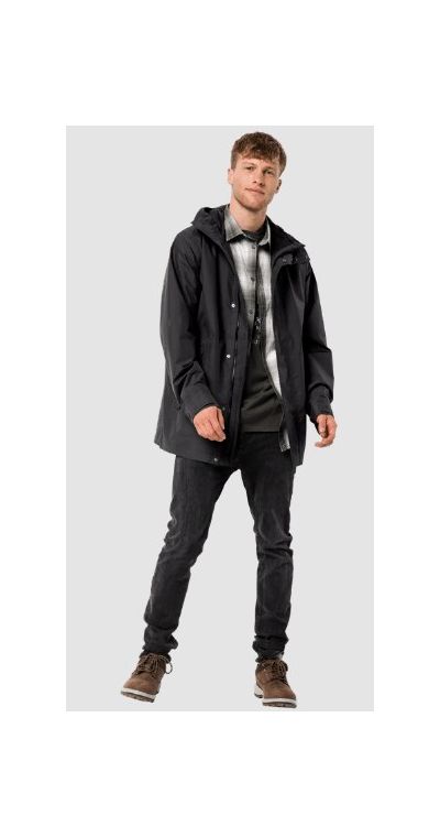 Jack Wolfskin - Мембранный плащ Cape Point Jacket М