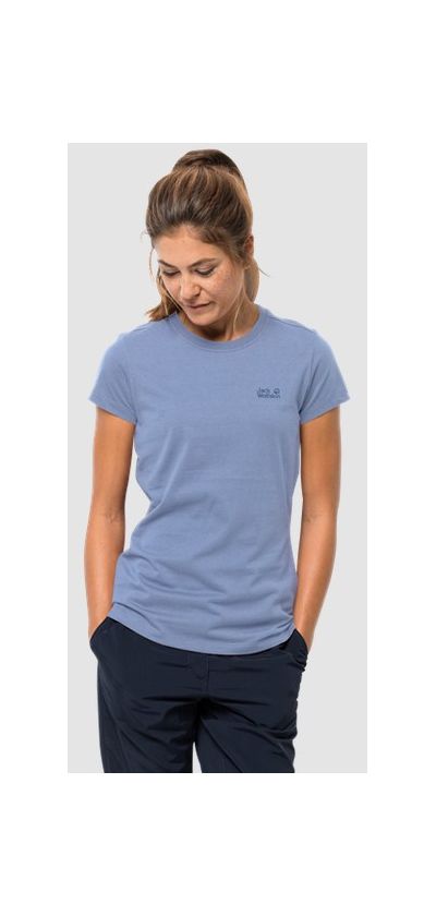 Jack Wolfskin — Яркая женская футболка Essential T Women