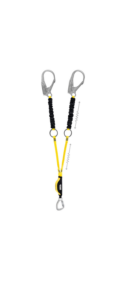 Petzl - Двойной строп для защиты от падения Absorbica-Y Tie-Back
