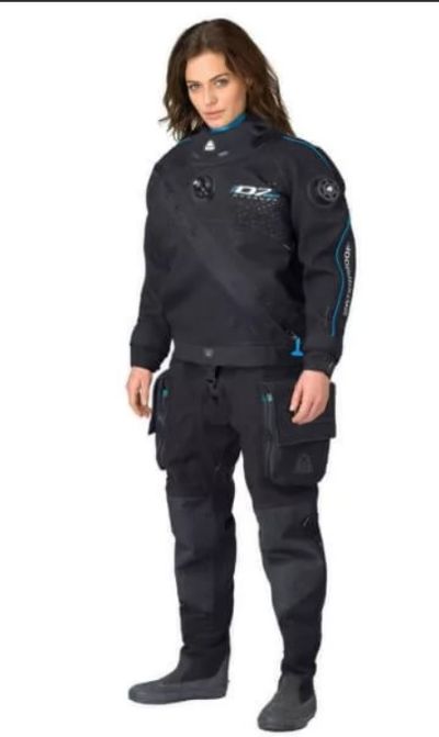 Waterproof - Сухой высококачественный гидрокостюм для женщин D7 Pro Cordura ISS
